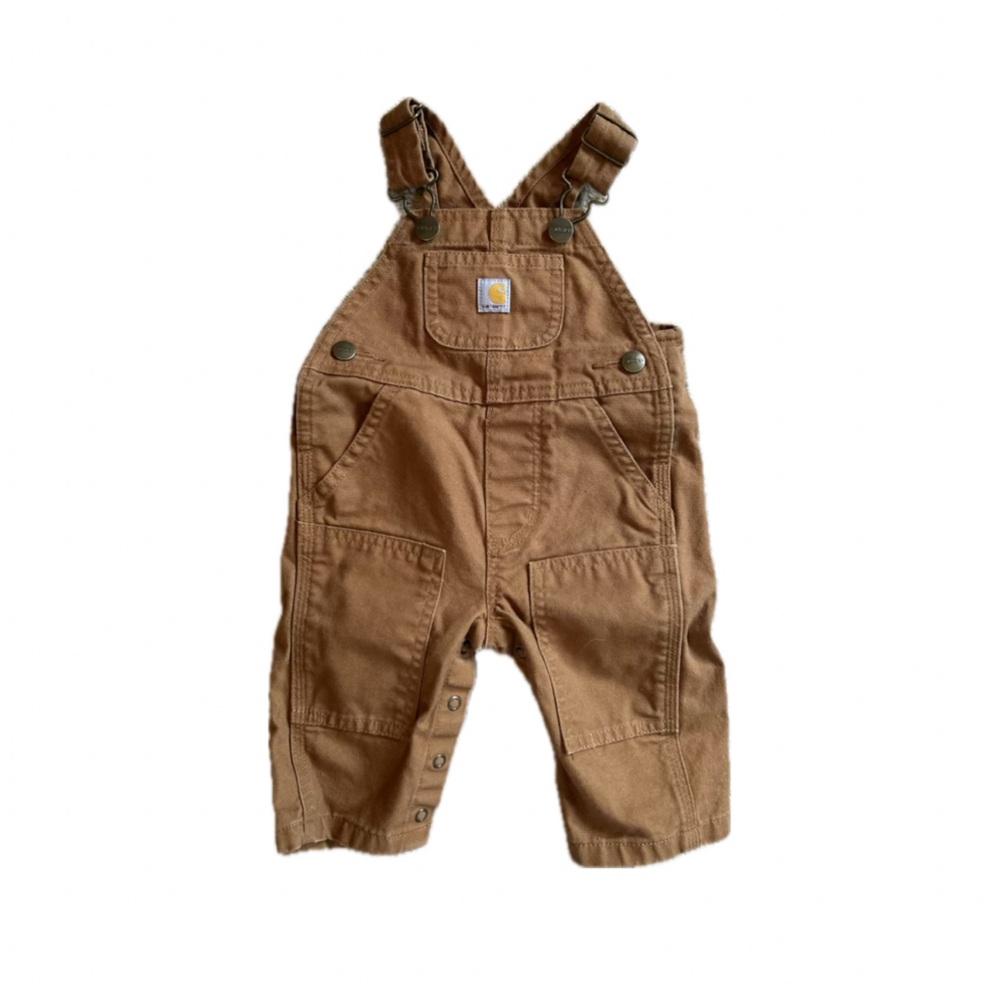 Carhartt Tan Canvas Overalls